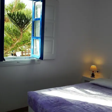 Evgenia And Folegandros Town